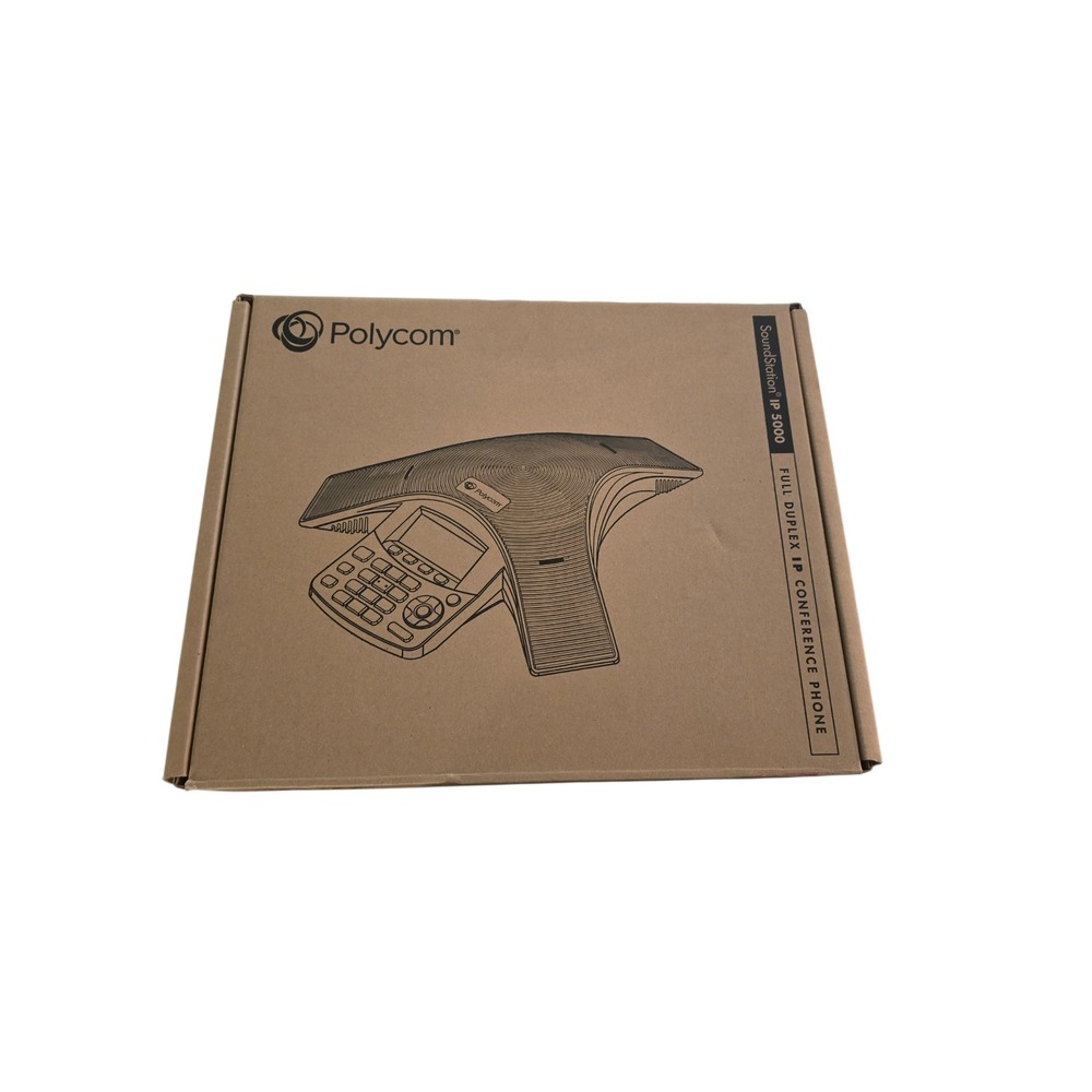 Polycom SoundStation IP 5000 PoE Full Duplex IP Conference Phone 2200-30900-025